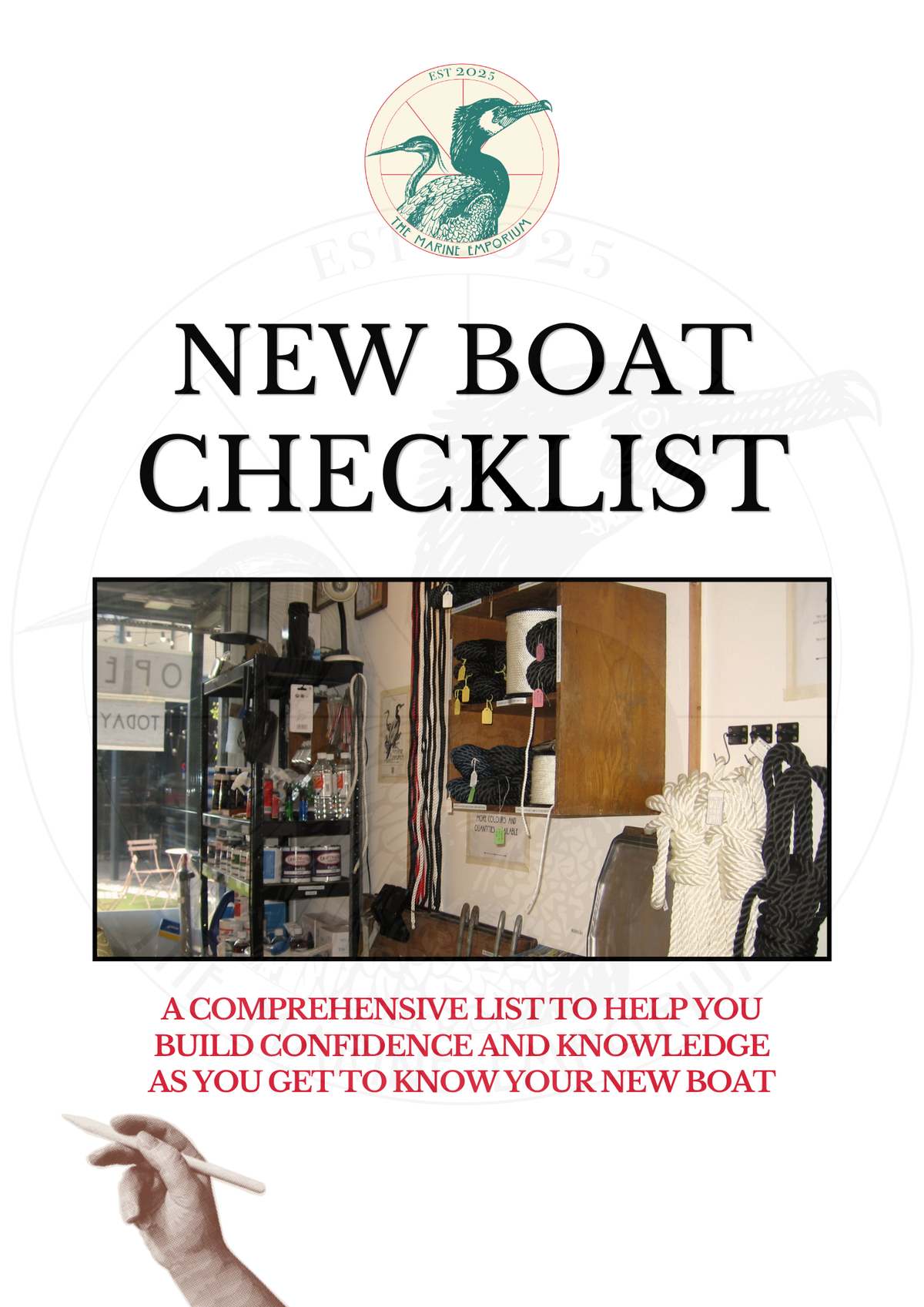 New Boat Checklist