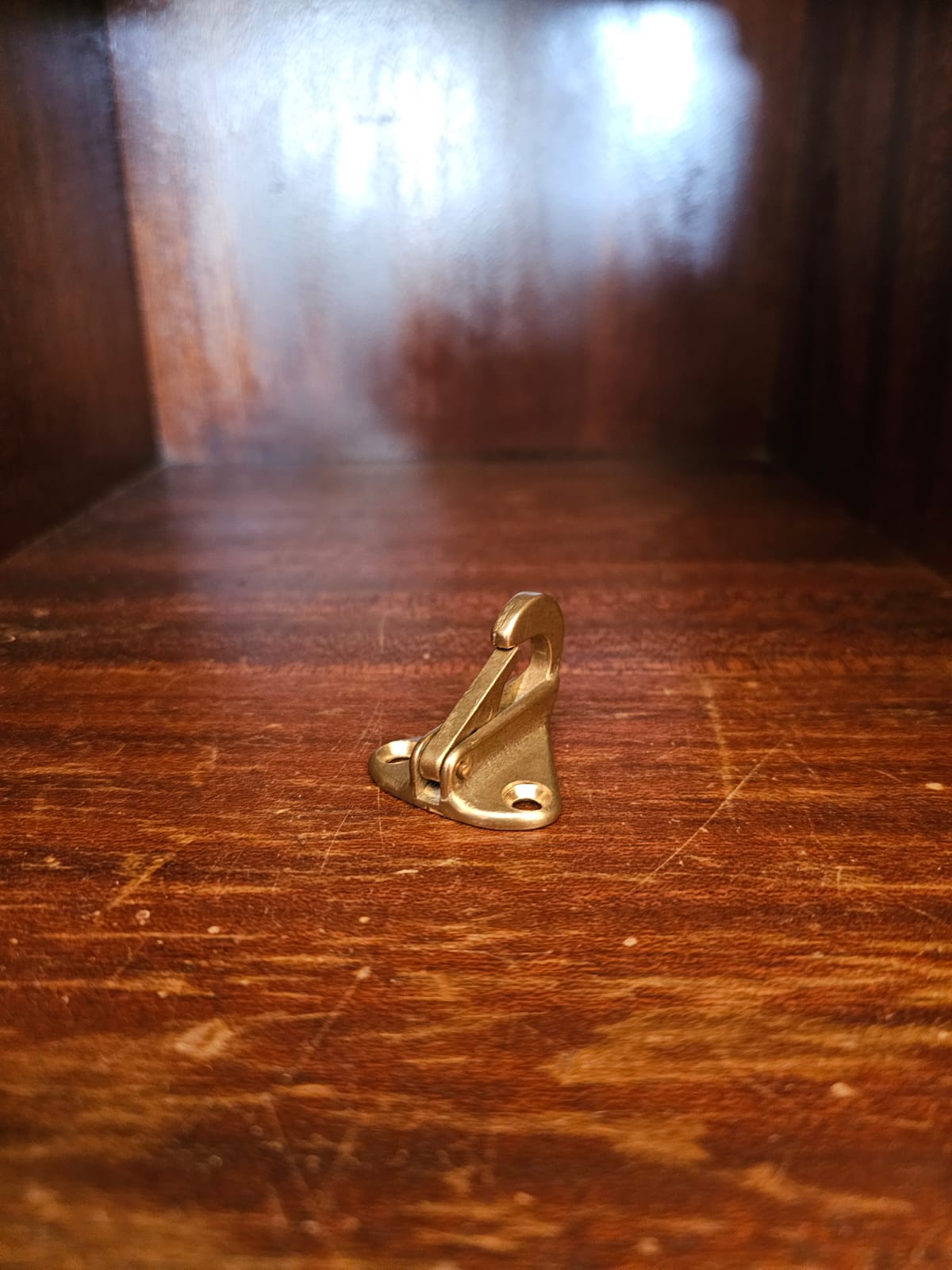 SNAP HOOK FIXED BRASS